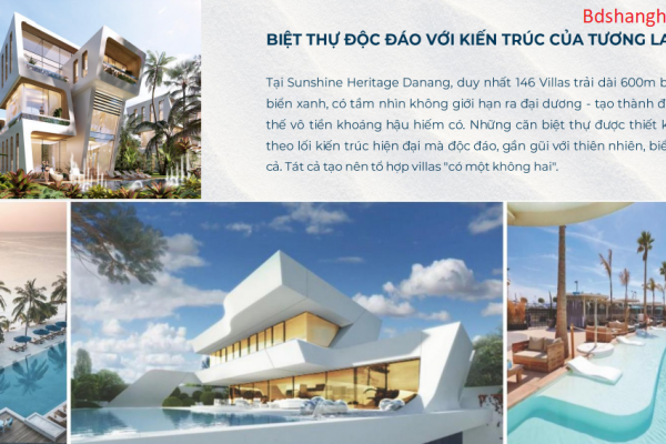 Kiến Trúc Biệt Thự độc đáo Dự án Sunshine Metaland đà Nẵng