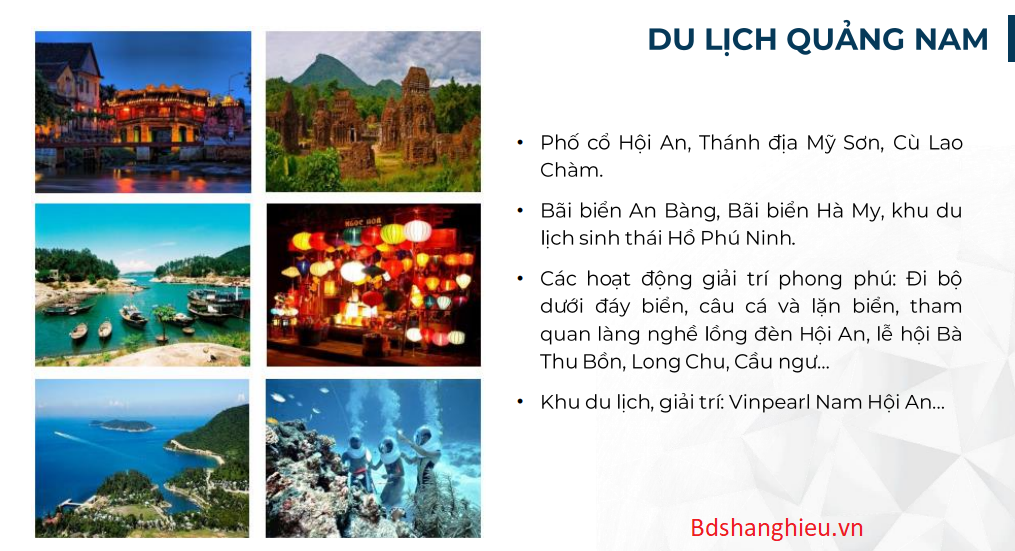 Những điểm Du Lịch Quảng Nam