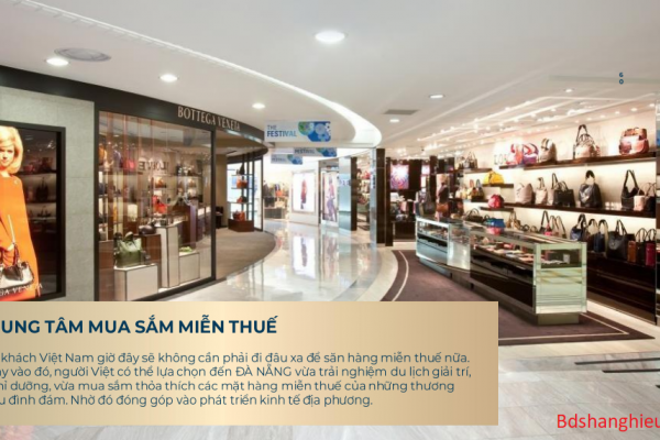 Trung Tâm Mua Sắm Miễn Thuế Dự án Sunshine Metaland đà Nẵng